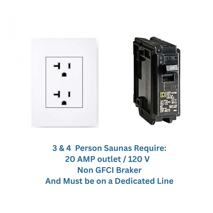 Golden Designs Maxxus 3 Person Near Zero EMF FAR IR Corner Sauna