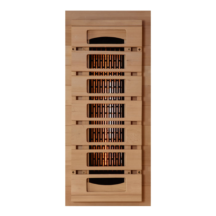 Golden Designs "Reverse Edition" 4 Person Full Spectrum Sauna with Himalayan Salt Bar (GDI-8040-03)