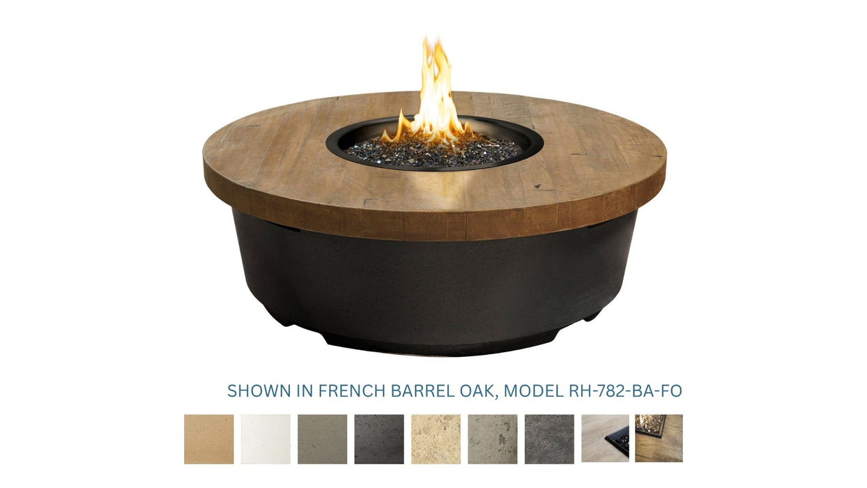 American Fyre Designs Contempo Round Gas Fire Table