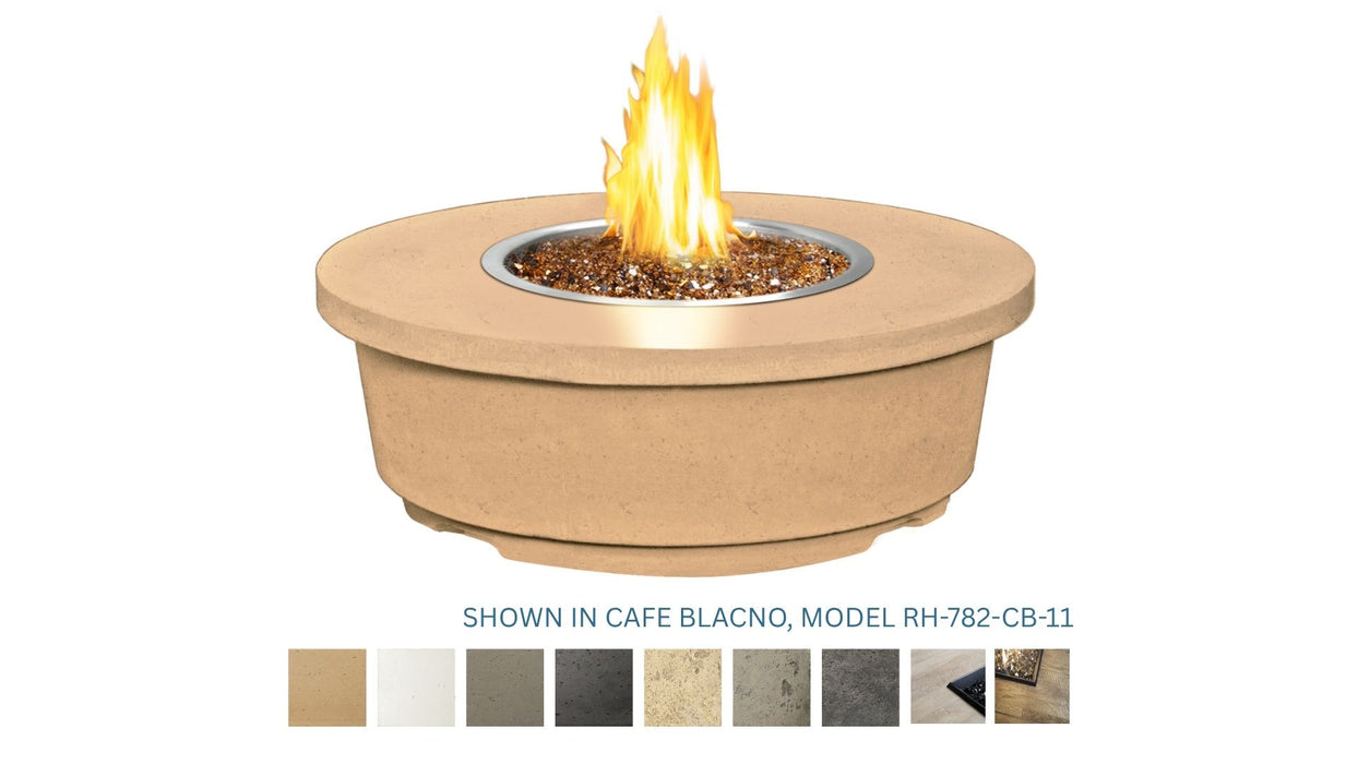 American Fyre Designs Contempo Round Gas Fire Table