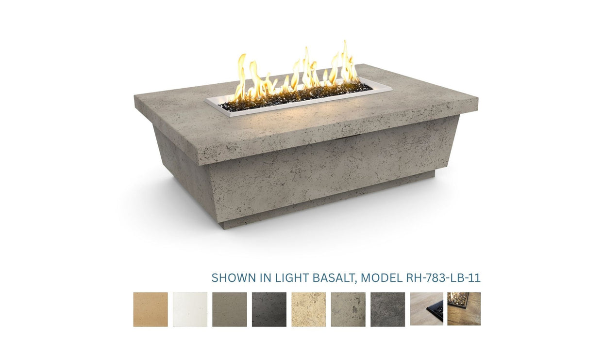 American Fyre Designs Contempo Rectangle Gas Fire Table