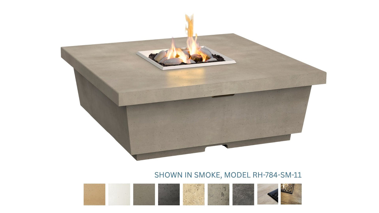 American Fyre Designs Contempo Square Gas Fire Table