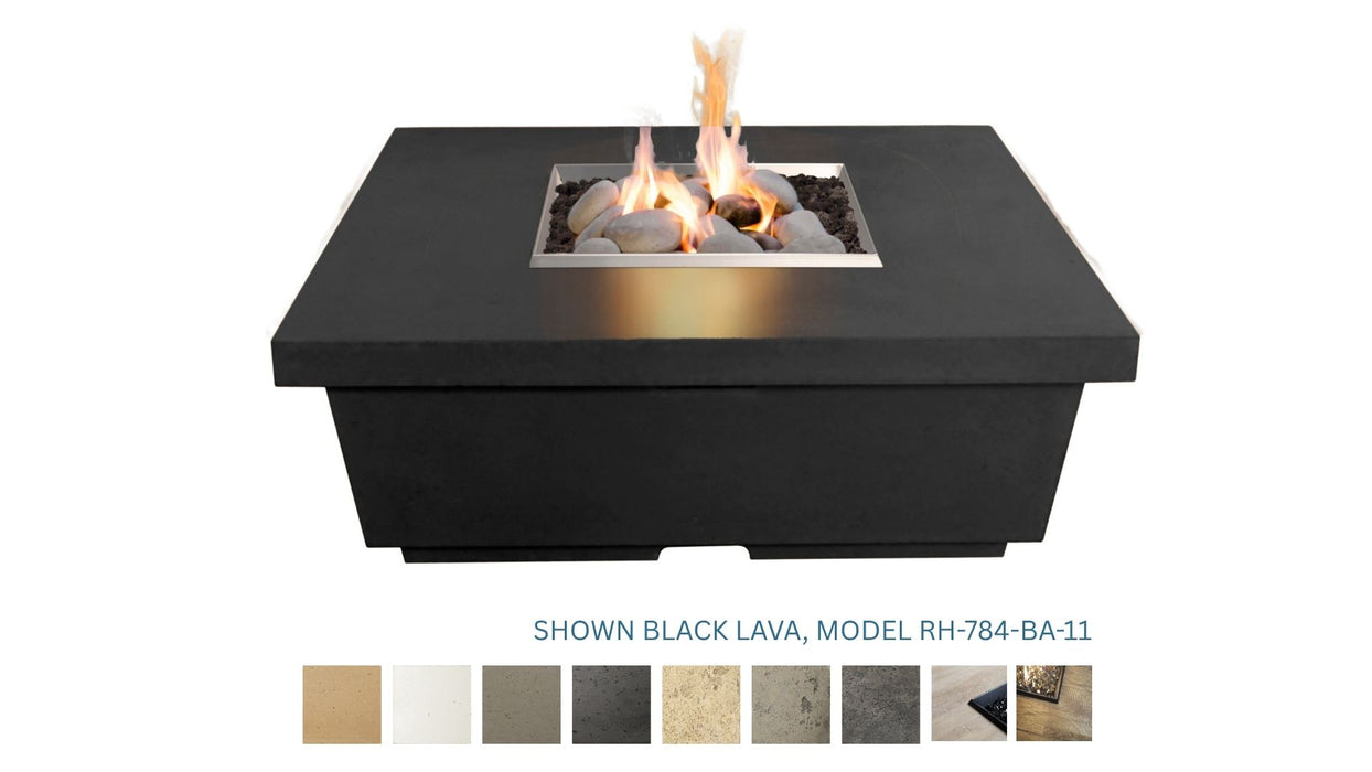 American Fyre Designs Contempo Square Gas Fire Table