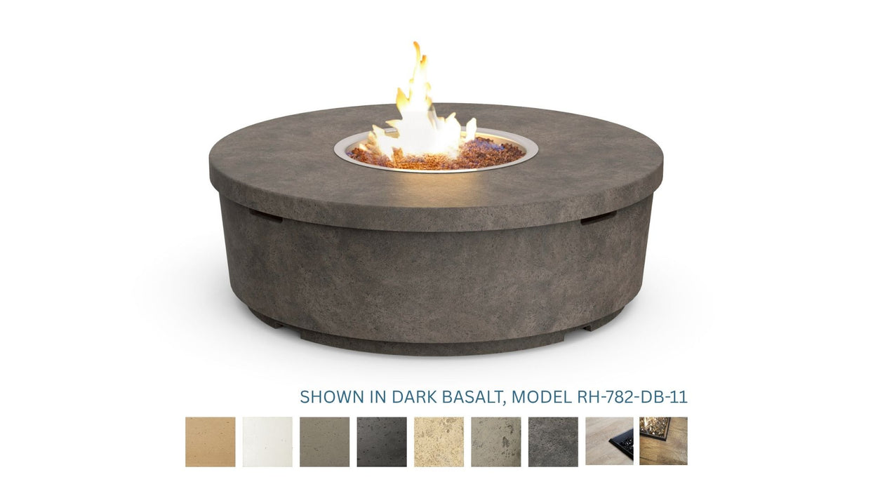 American Fyre Designs Contempo Round Gas Fire Table
