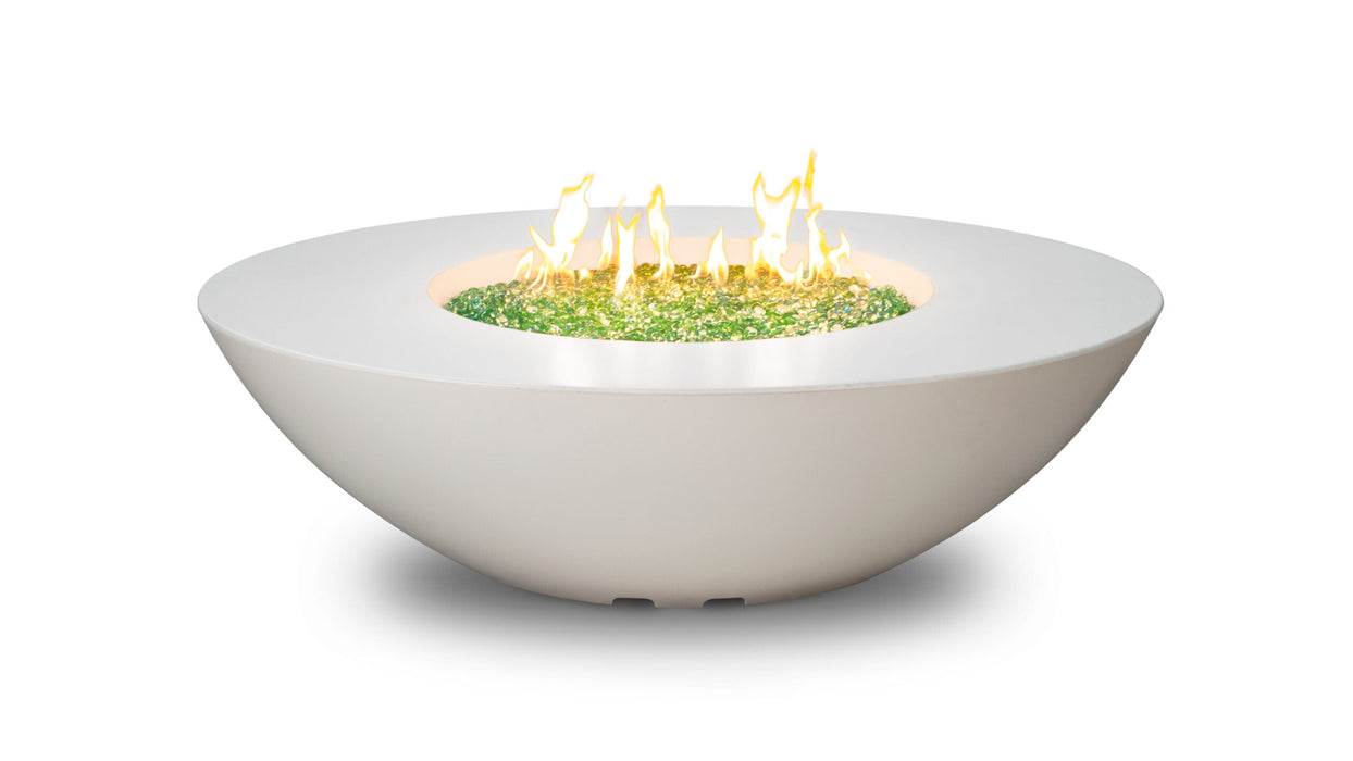 American Fyre Designs Calais Oval Chat Height Gas Firetable