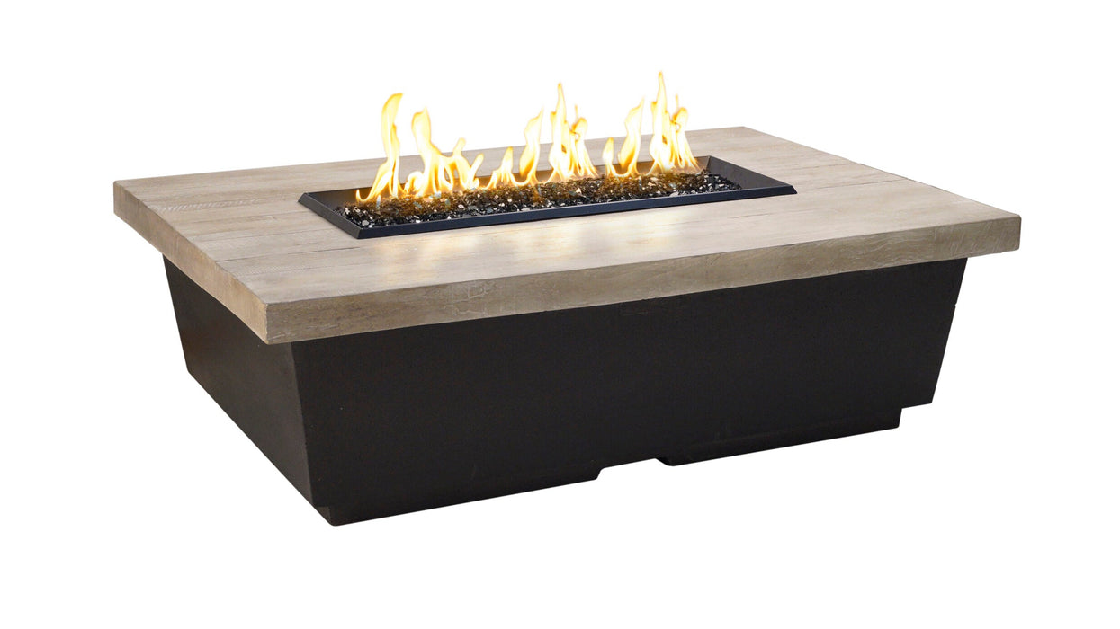 American Fyre Designs Contempo Rectangle Gas Fire Table