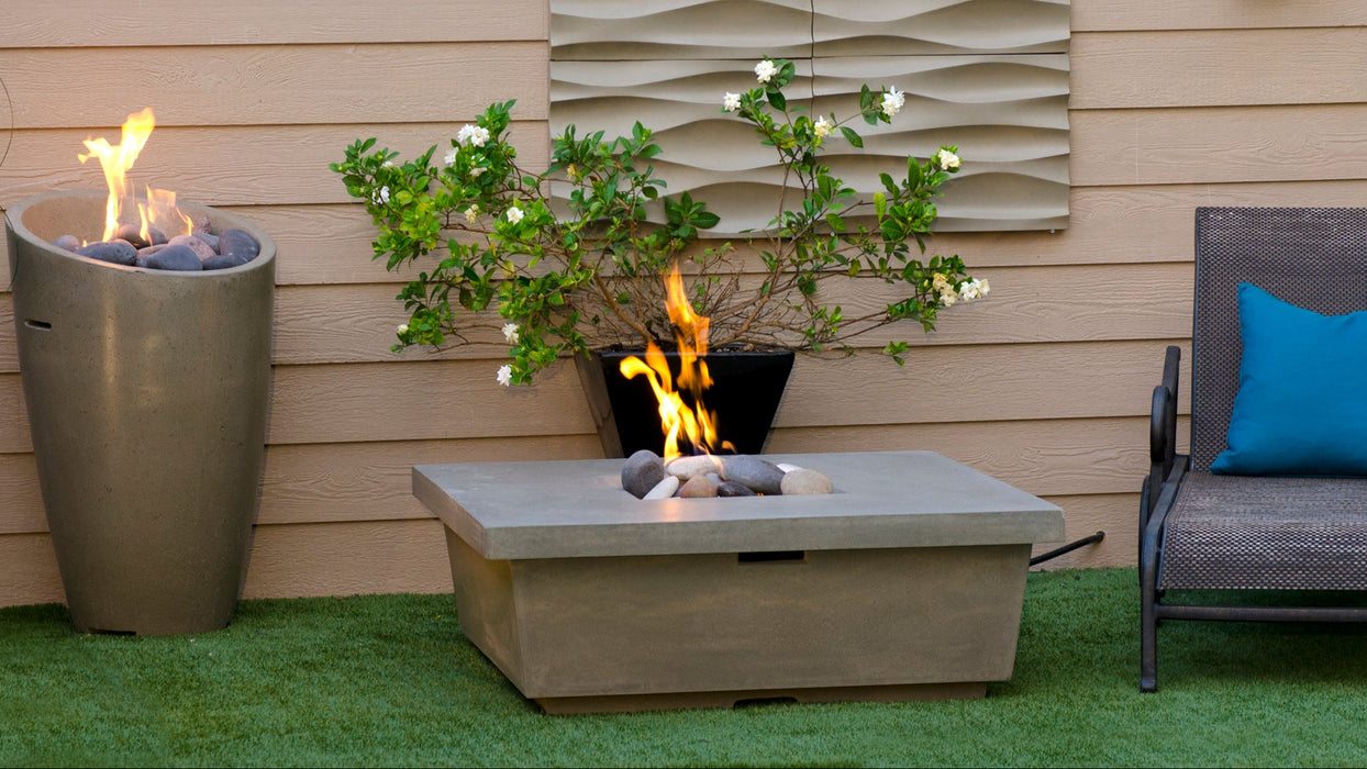 American Fyre Designs Contempo Square Gas Fire Table