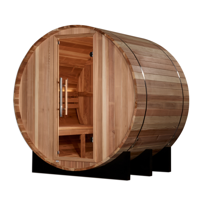Golden Designs "St. Moritz" 2 Person Traditional Barrel Sauna (GDI-B002-01)