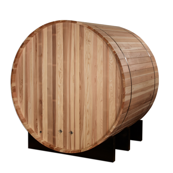 Golden Designs "St. Moritz" 2 Person Traditional Barrel Sauna (GDI-B002-01)