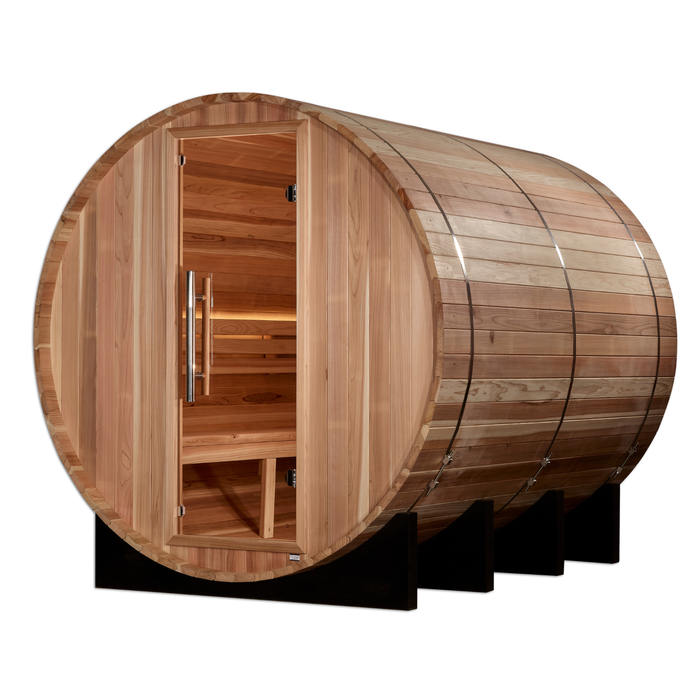 Golden Designs "Klosters" 6 Person Traditional Barrel Sauna (GDI-B006-01)