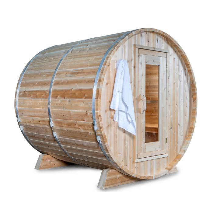 Leisurecraft Harmony 4 Person Barrel Sauna (CTC22E)