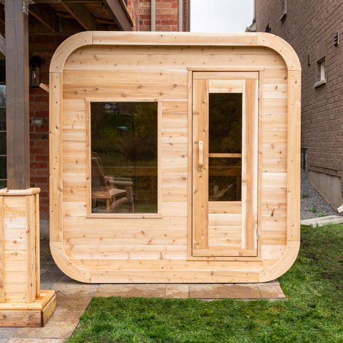 Leisurecraft Luna 4 Person Traditional Sauna (CTC22LU)