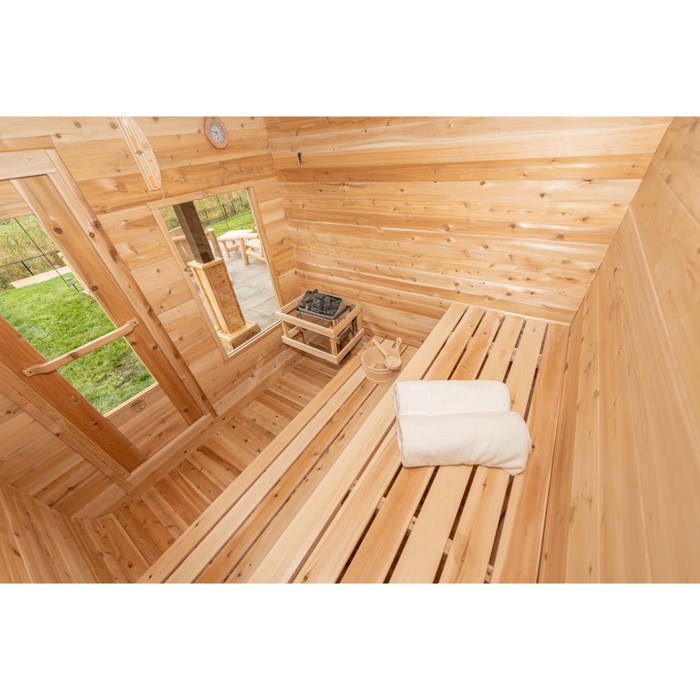 Leisurecraft Luna 4 Person Traditional Sauna (CTC22LU)