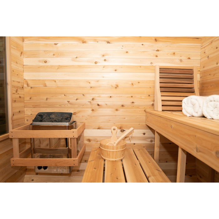 Leisurecraft Luna 4 Person Traditional Sauna (CTC22LU)