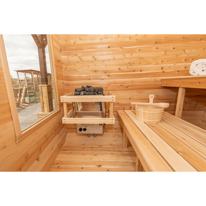 Leisurecraft Luna 4 Person Traditional Sauna (CTC22LU)