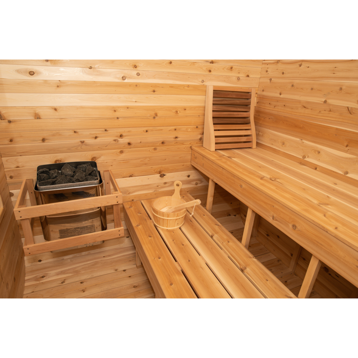 Leisurecraft Luna 4 Person Traditional Sauna (CTC22LU)