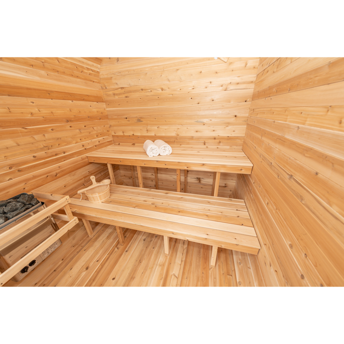 Leisurecraft Luna 4 Person Traditional Sauna (CTC22LU)