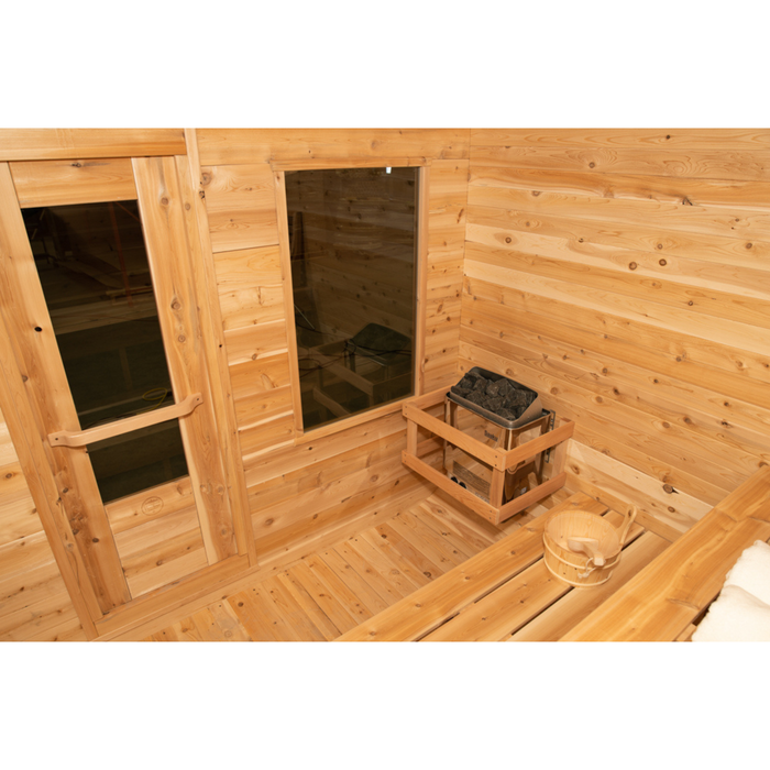 Leisurecraft Luna 4 Person Traditional Sauna (CTC22LU)
