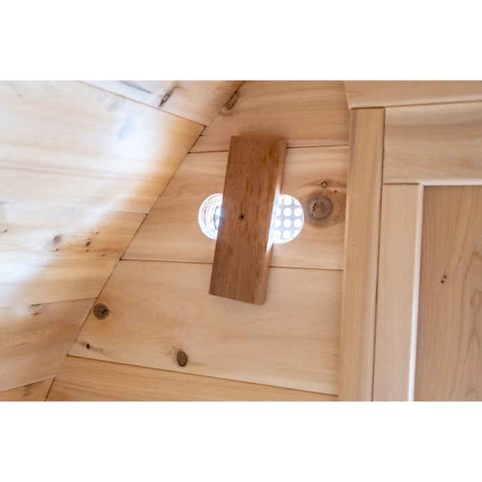 Leisurecraft MiniPod 4 Person Traditional Sauna (CTC77ME)