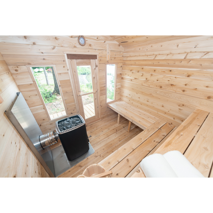 Leisurecraft Georgian 6 Person Traditional Sauna (CTC88E)