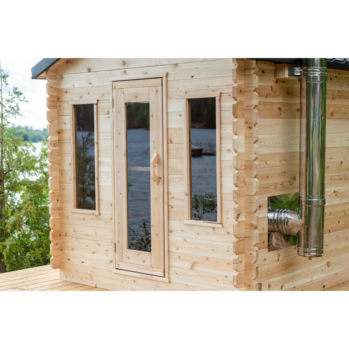 Leisurecraft Georgian 6 Person Traditional Sauna (CTC88E)