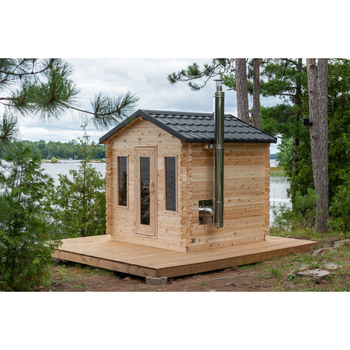 Leisurecraft Georgian 6 Person Traditional Sauna (CTC88E)