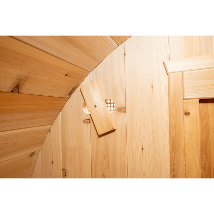 Leisurecraft Harmony 4 Person Barrel Sauna (CTC22E)