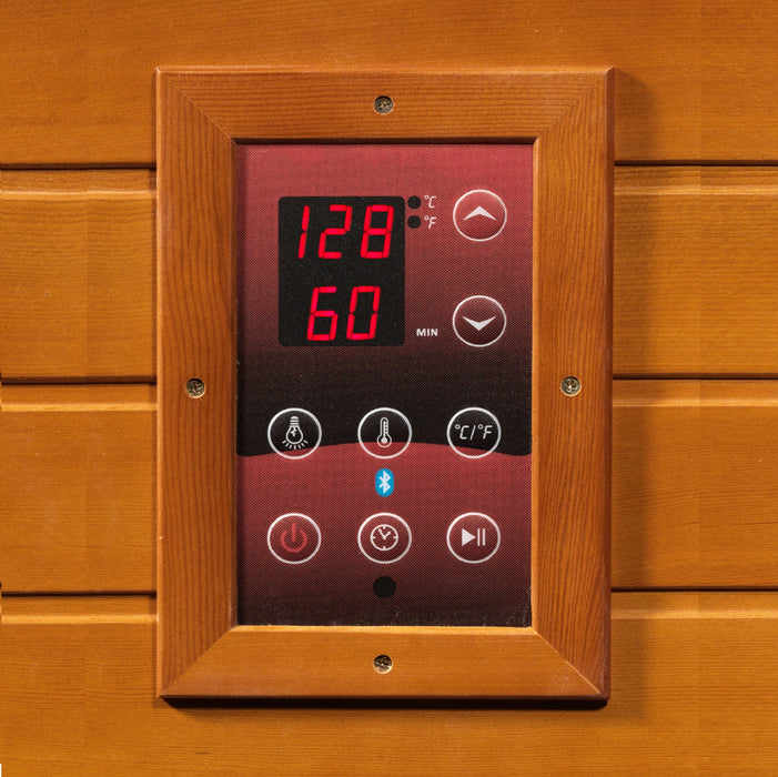 Golden Designs Dynamic Lugano 3 Person Low EMF FAR IR Sauna