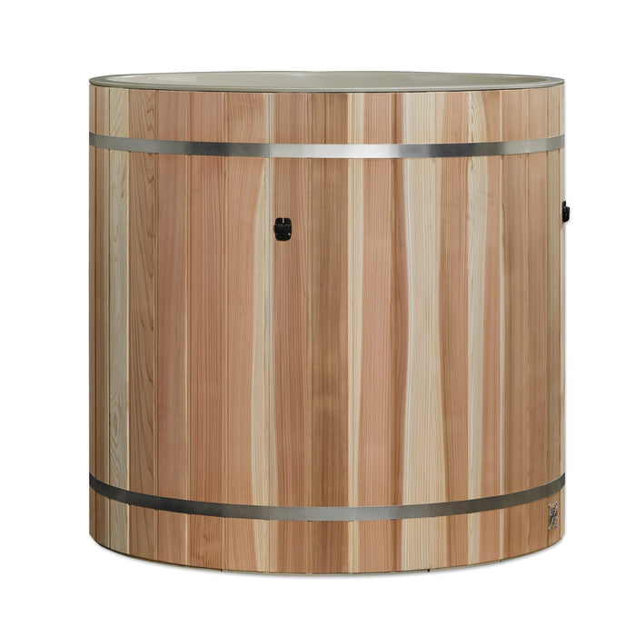 DCT PVC Round Cedar Tub Side 
