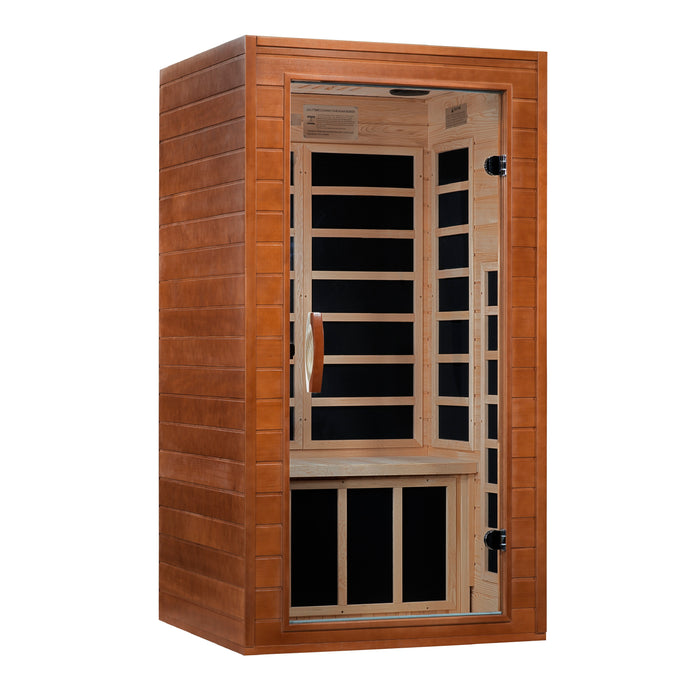 Golden Designs Dynamic Avila 1-2 Person Ultra Low EMF FAR IR Sauna