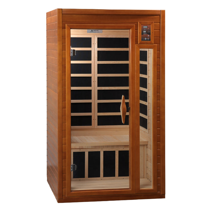 Golden Designs Dynamic Barcelona 1-2 Person Ultra Low EMF FAR IR Sauna