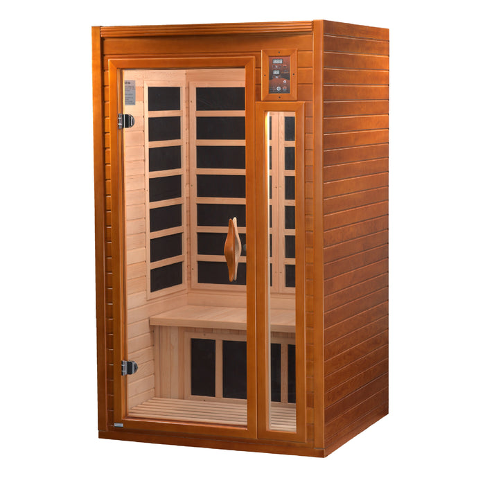 Golden Designs Dynamic Barcelona 1-2 Person Ultra Low EMF FAR IR Sauna