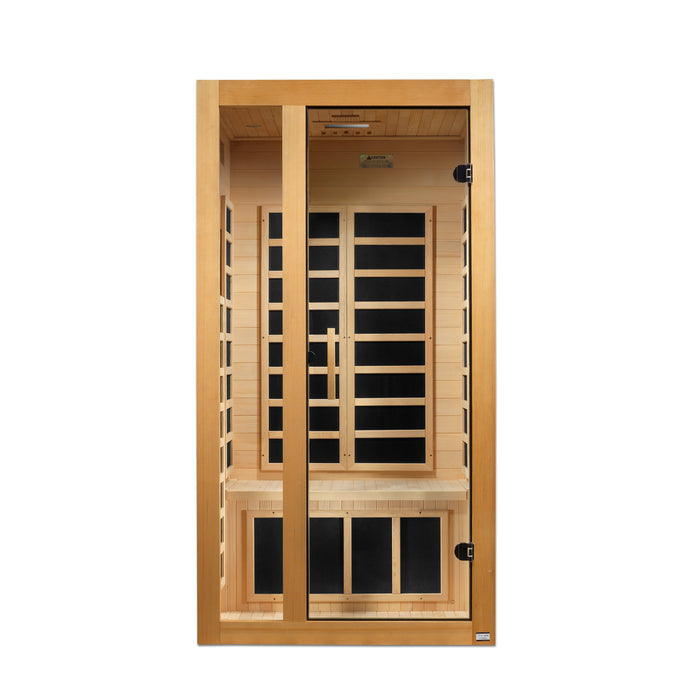 Golden Designs Dynamic Garcia 1-2 Person Ultra Low EMF FAR IR Sauna