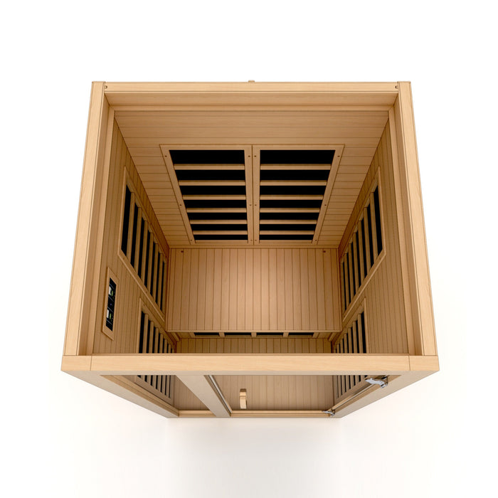 Golden Designs Dynamic Garcia 1-2 Person Ultra Low EMF FAR IR Sauna