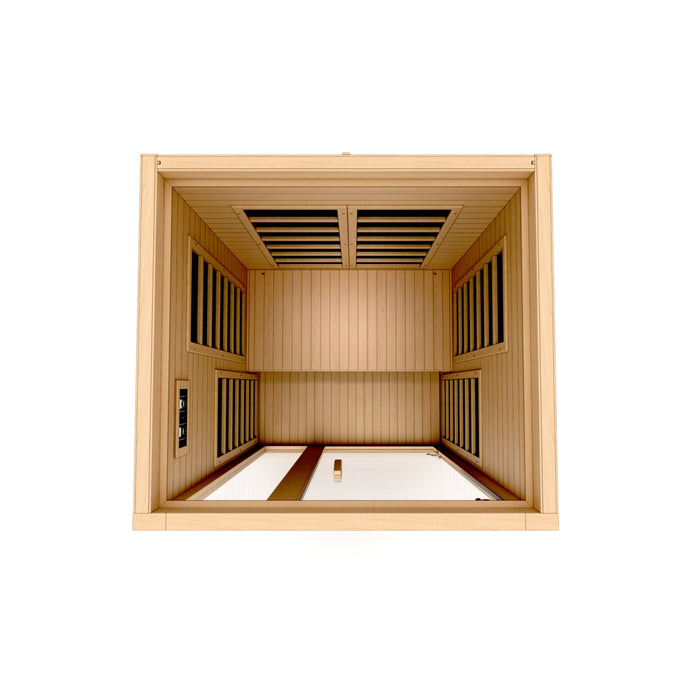 Golden Designs Dynamic Garcia 1-2 Person Ultra Low EMF FAR IR Sauna