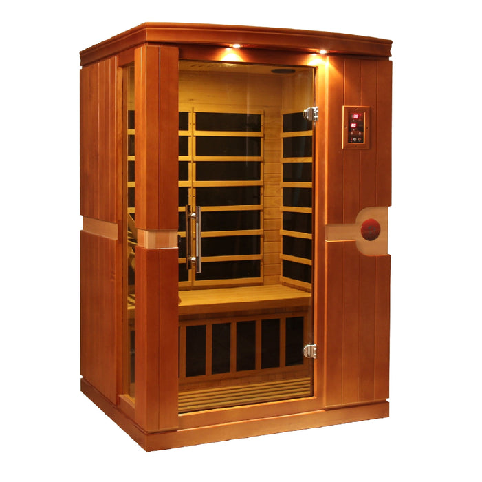 Golden Designs Dynamic Venice 2 Person Low EMF FAR IR Sauna