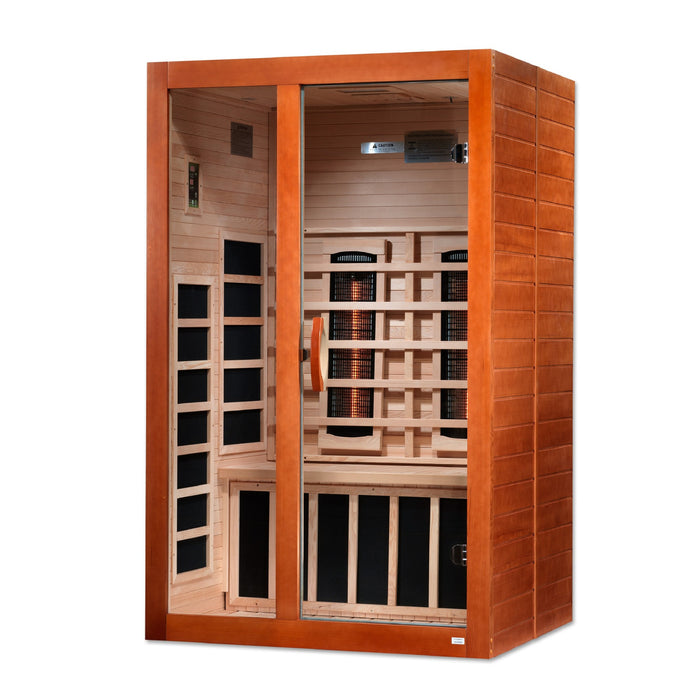 Dynamic Santiago 2 Person Full Spectrum Infrared Sauna