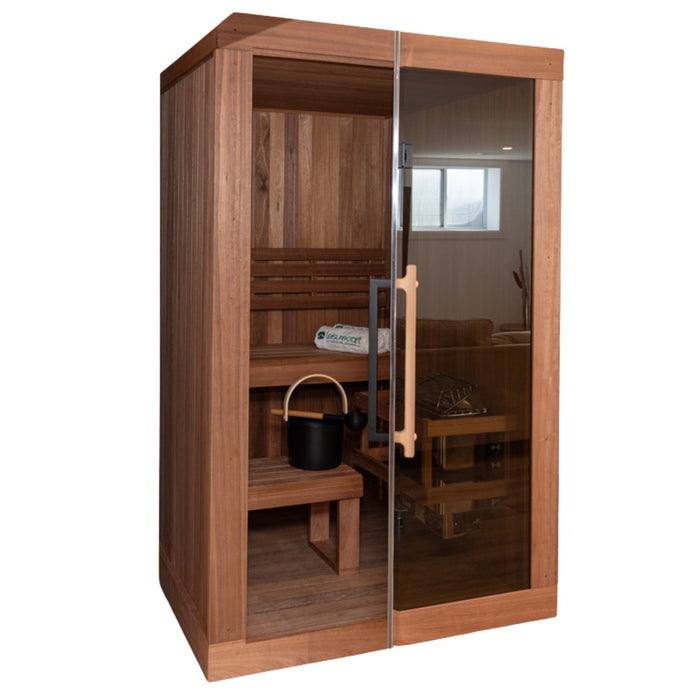 Leisurecraft Element Nook 2 Person Traditional Indoor Sauna