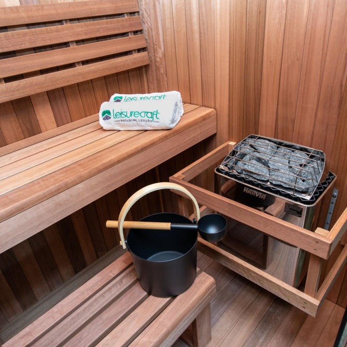 Leisurecraft Element Nook 2 Person Traditional Indoor Sauna