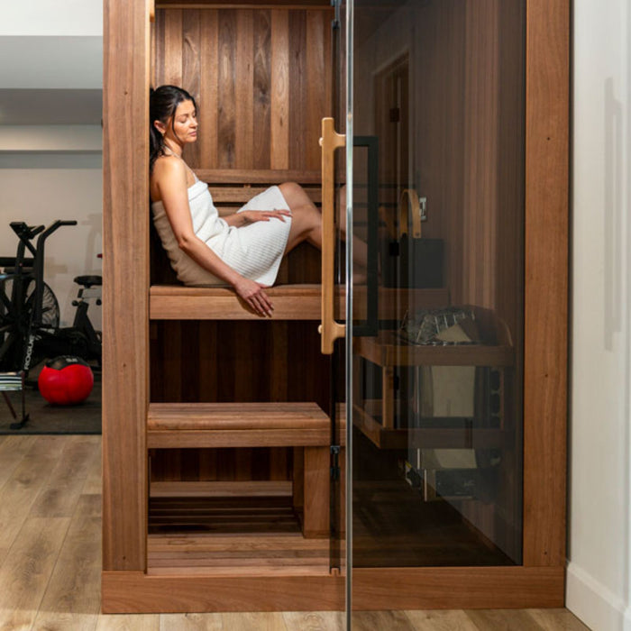 Leisurecraft Element Nook 2 Person Traditional Indoor Sauna