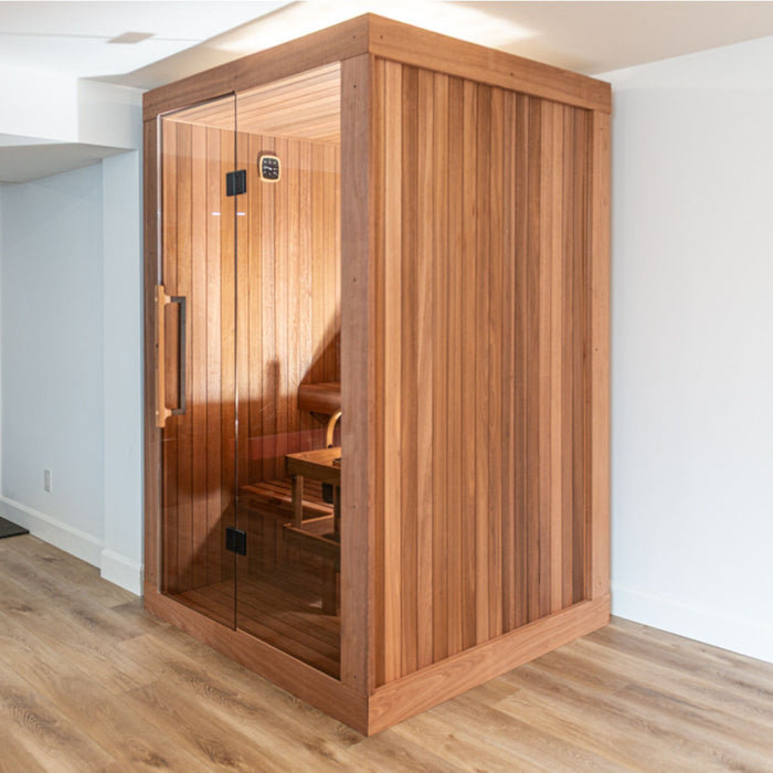 Leisurecraft Element Nook 2 Person Traditional Indoor Sauna