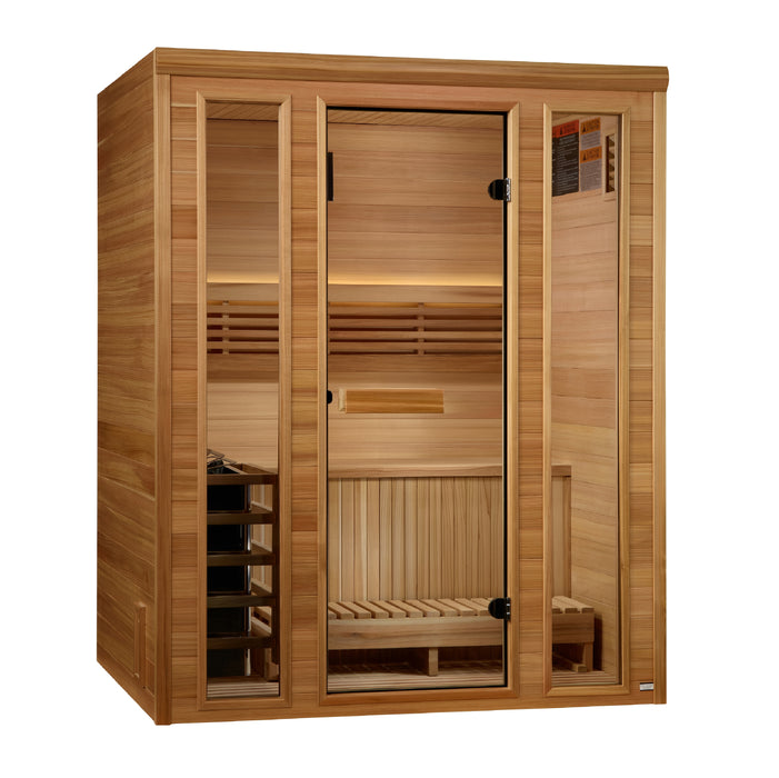 Golden Designs "Andermatt" 3 Person Traditional Sauna (GDI-7030-01)