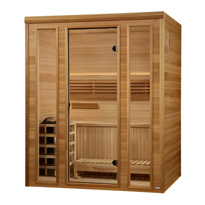 Golden Designs "Andermatt" 3 Person Traditional Sauna (GDI-7030-01)