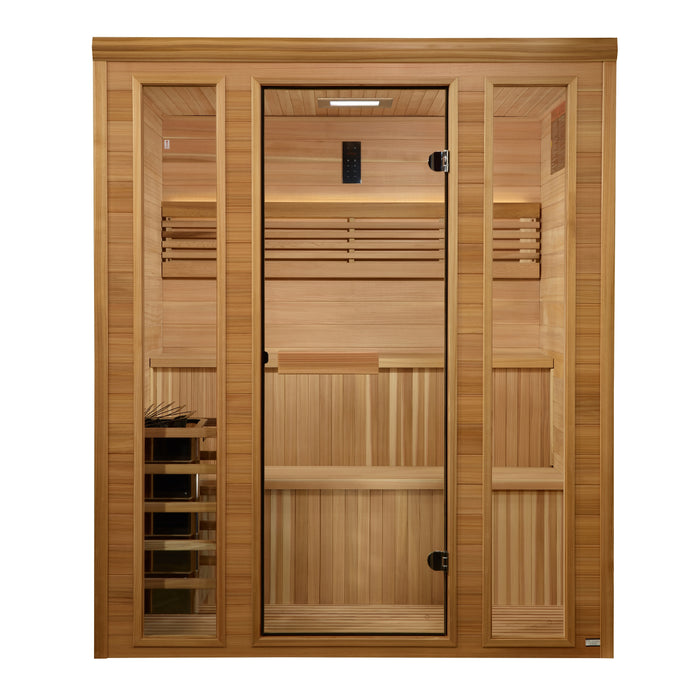 Golden Designs "Engelberg" 6 Person Traditional Sauna (GDI-7060-01)