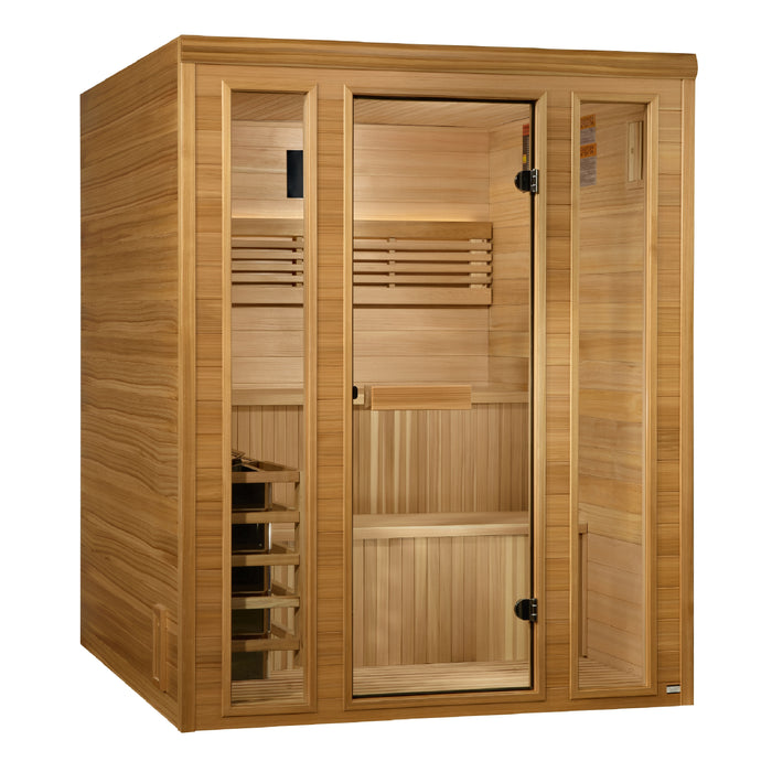 Golden Designs "Engelberg" 6 Person Traditional Sauna (GDI-7060-01)