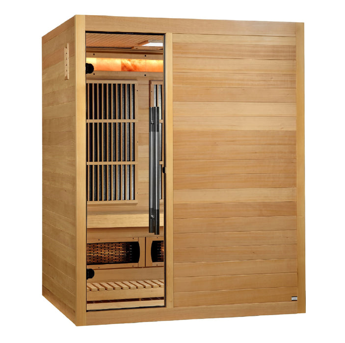 Golden Designs "Soria" 3 Person Hybrid Yoga Sauna (GDI-8330-01)