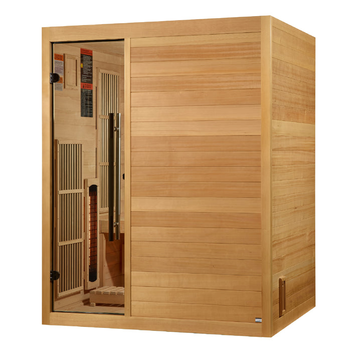 Golden Designs "Soria" 3 Person Hybrid Yoga Sauna (GDI-8330-01)