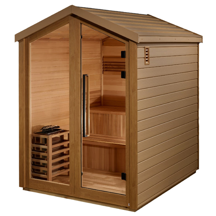 Golden Designs Savonlinna 3 Person Outdoor Traditional Sauna