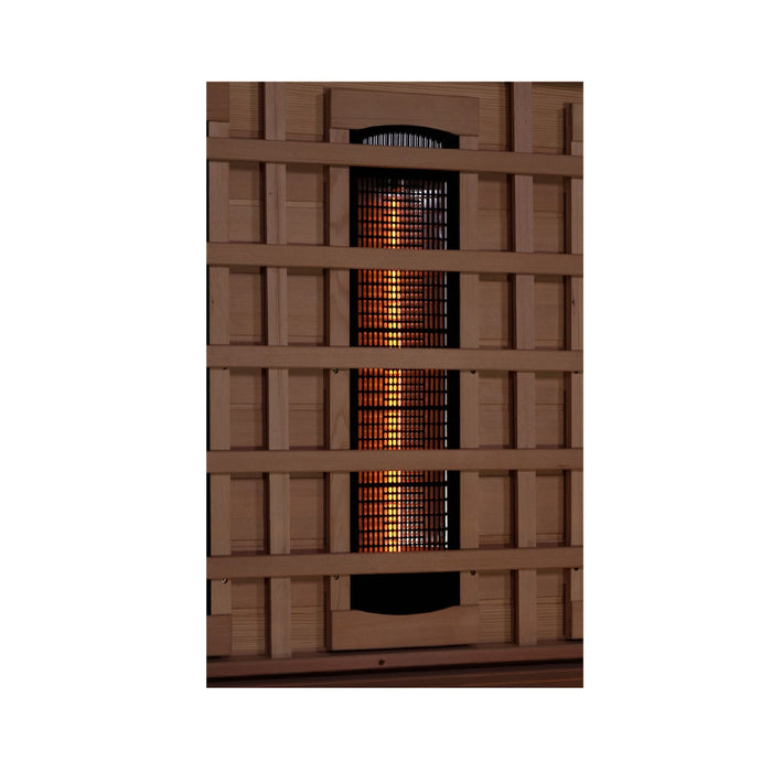 Golden Designs Reserve 6 Person Near Zero Full Spectrum Indoor Sauna