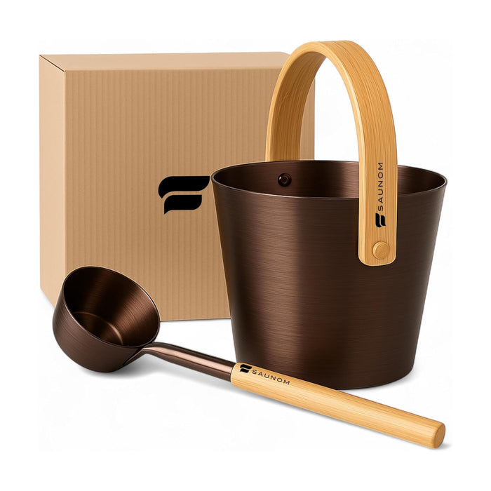 Black Bucket & Ladle Package